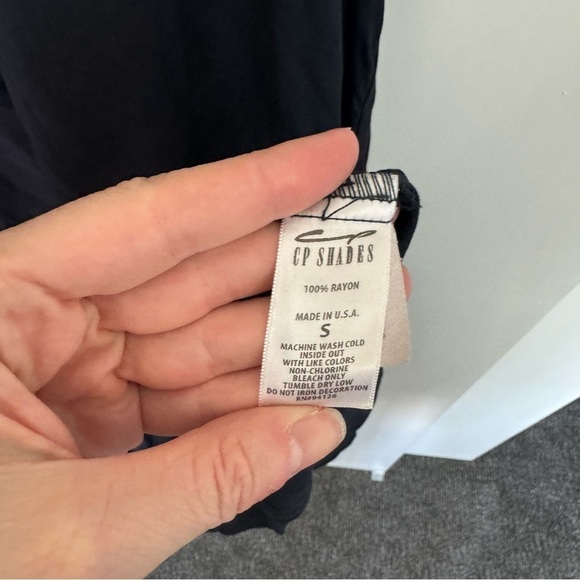 CP Shades Sylvie Dress Dark Navy Size Small - Picture 4 of 6